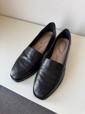 Aldo Leather Loafers (W6)